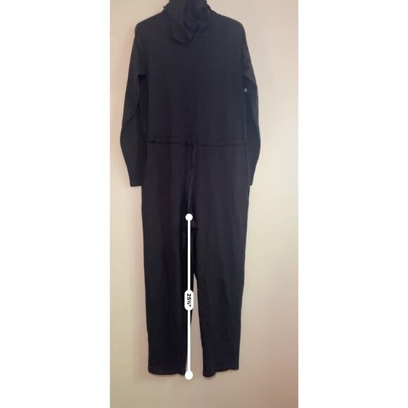 Eileen Fisher • Cozy Brushed Terry Hug Hooded Jumpsuit size XS - Picture 8 of 9